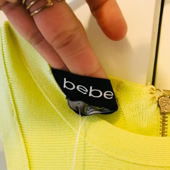 🌼🍋🍋Bebe Dress 🍋🍋🌼 - Picture 5 of 7